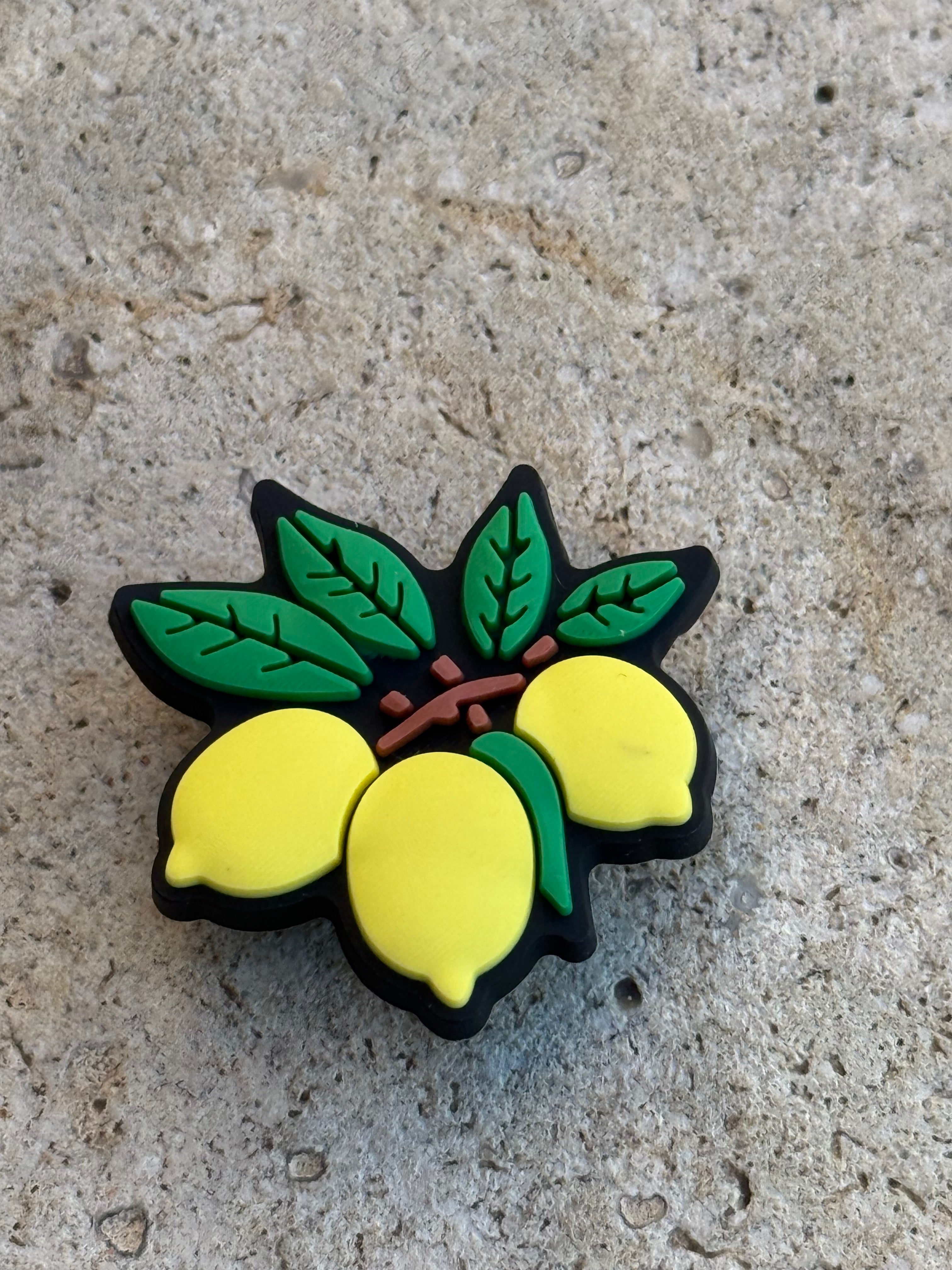 Lemons Croc Charm