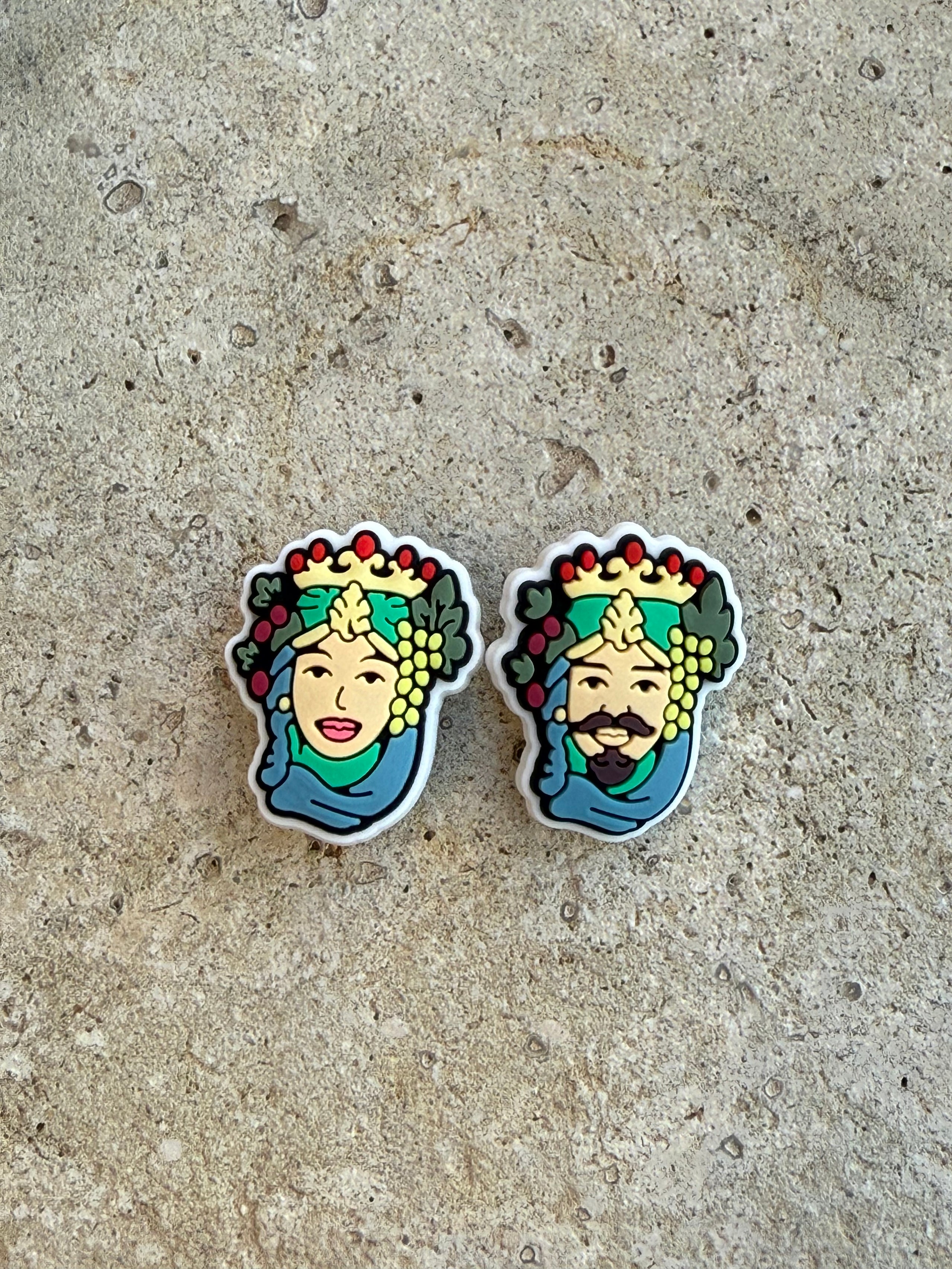 Testa Di Moro Croc Charm Set