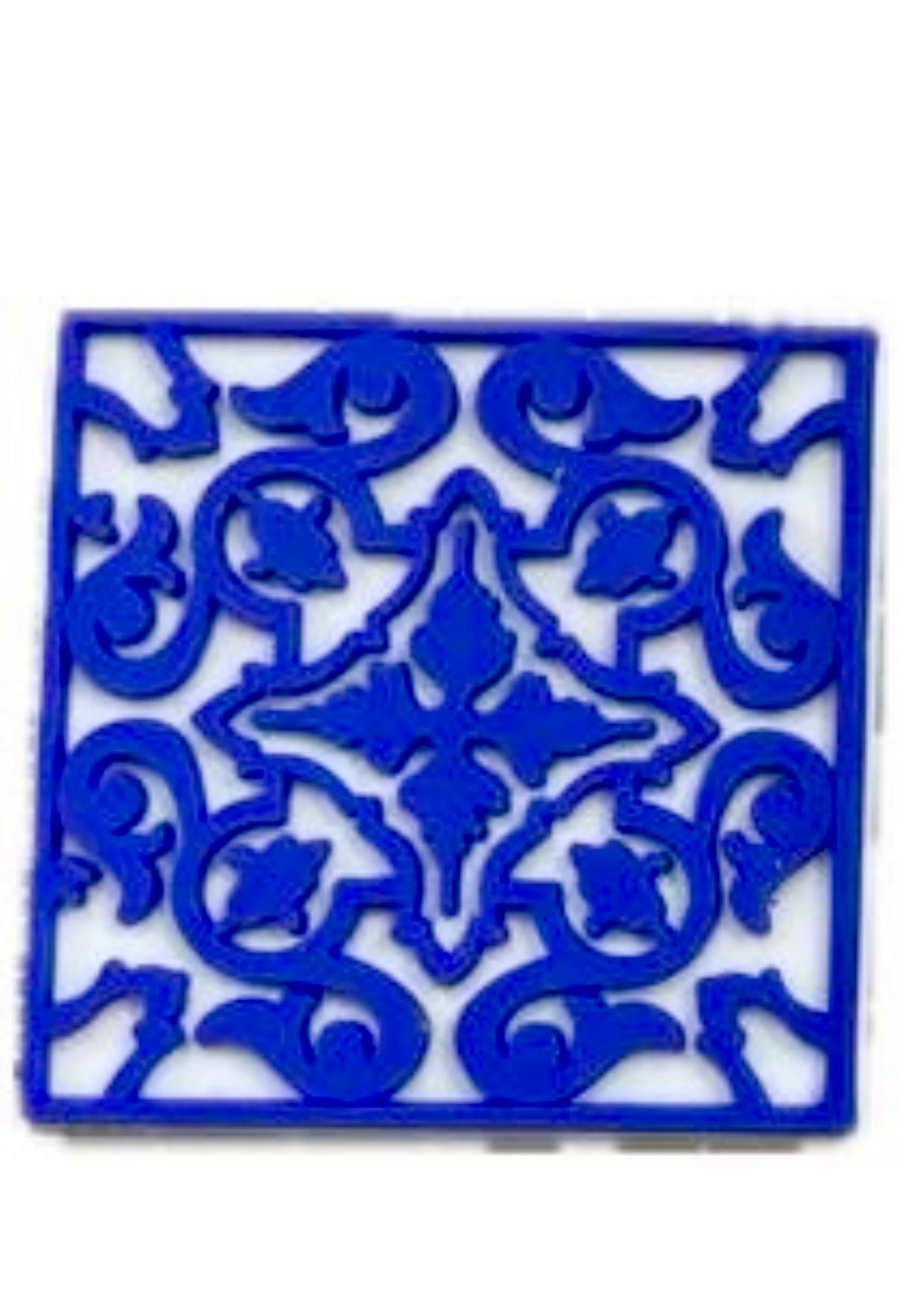 Sicilian Majolica Tile Croc Charm