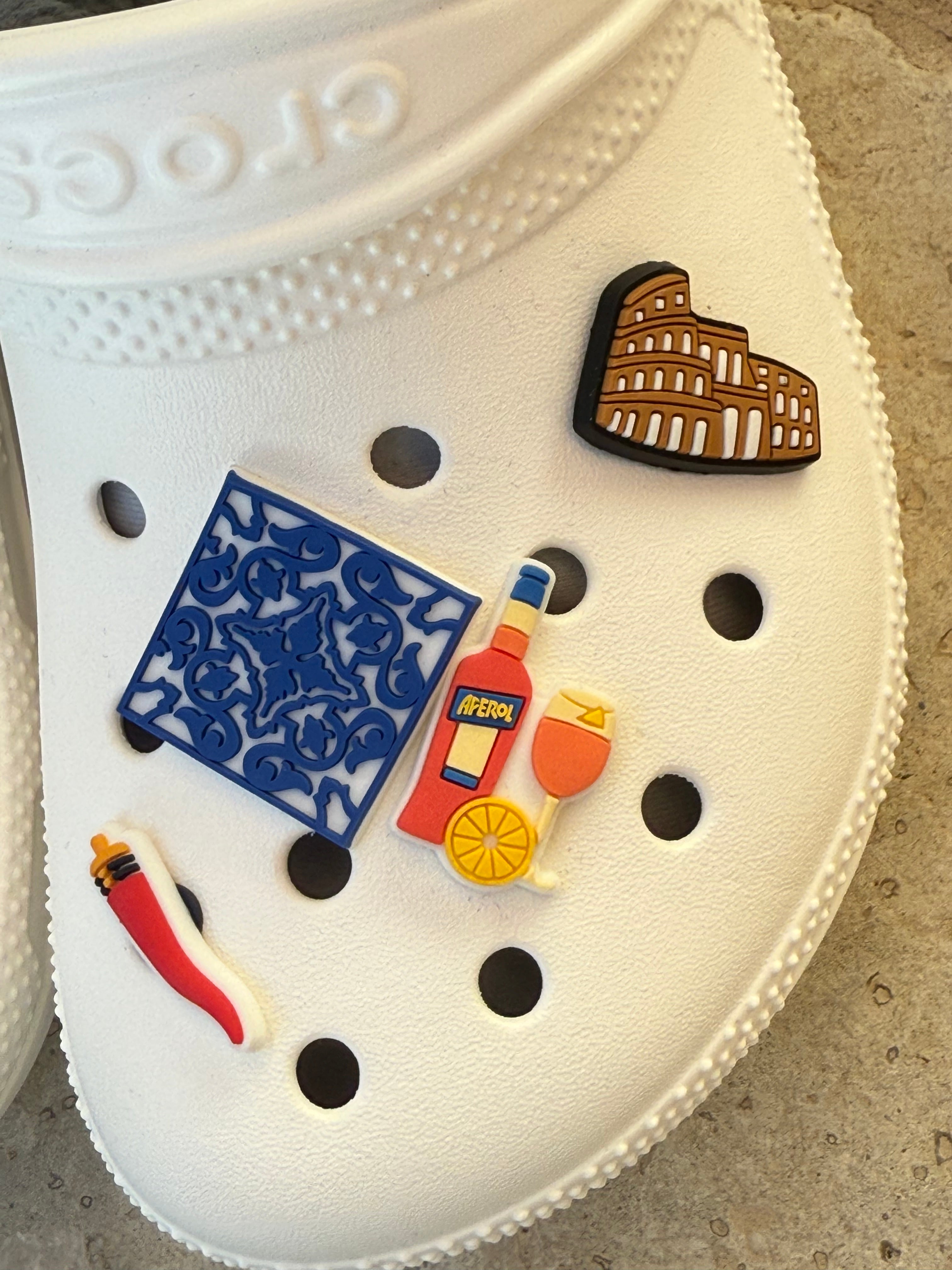 Italian Inspired Crocs Charms