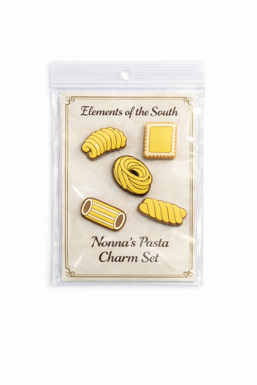 🇮🇹 NONNA’S PASTA CHARM SET