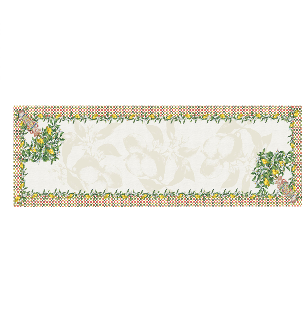 Sicilian Lemon Table Runner