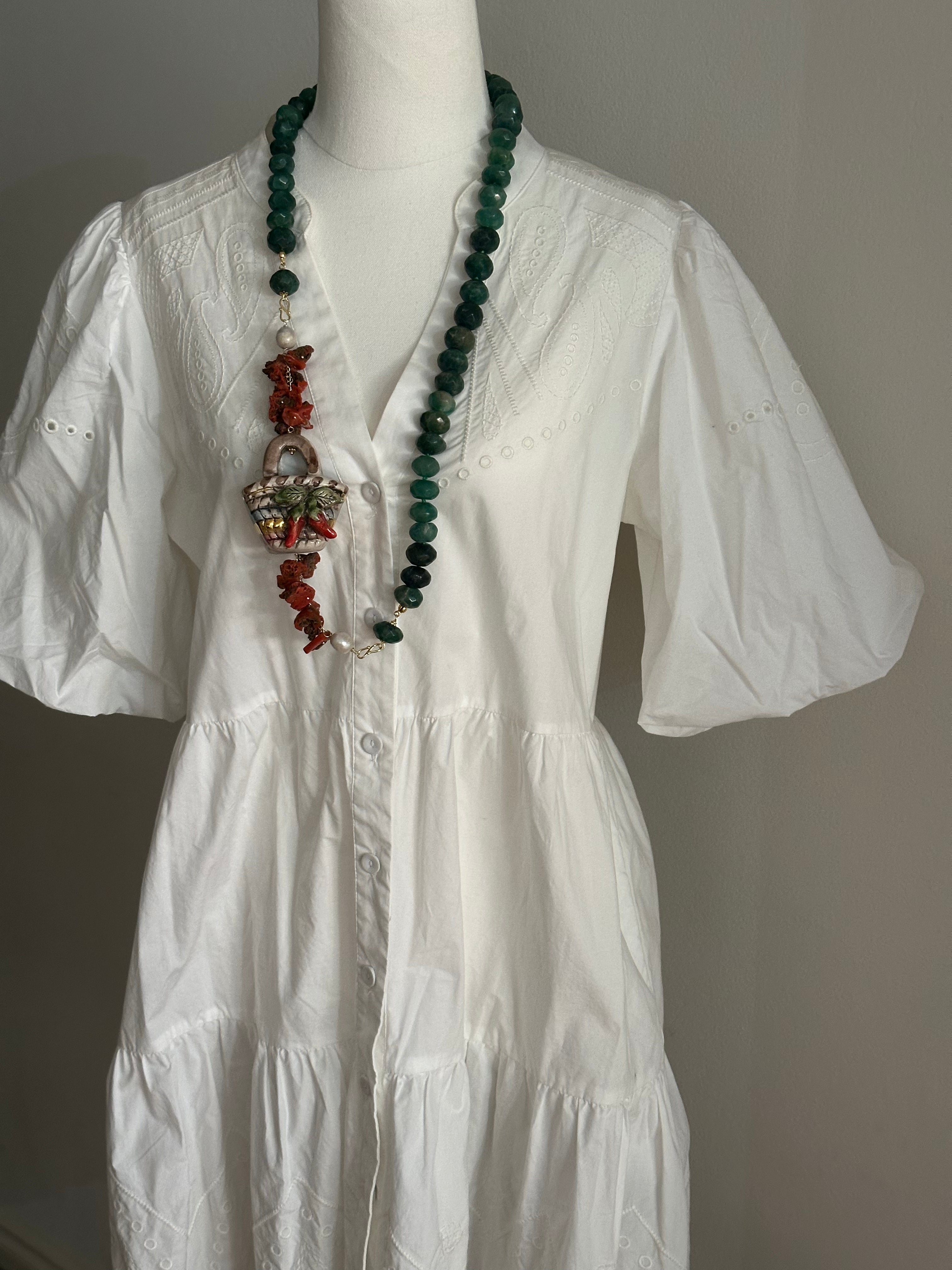 Ceramic Chilli Necklace