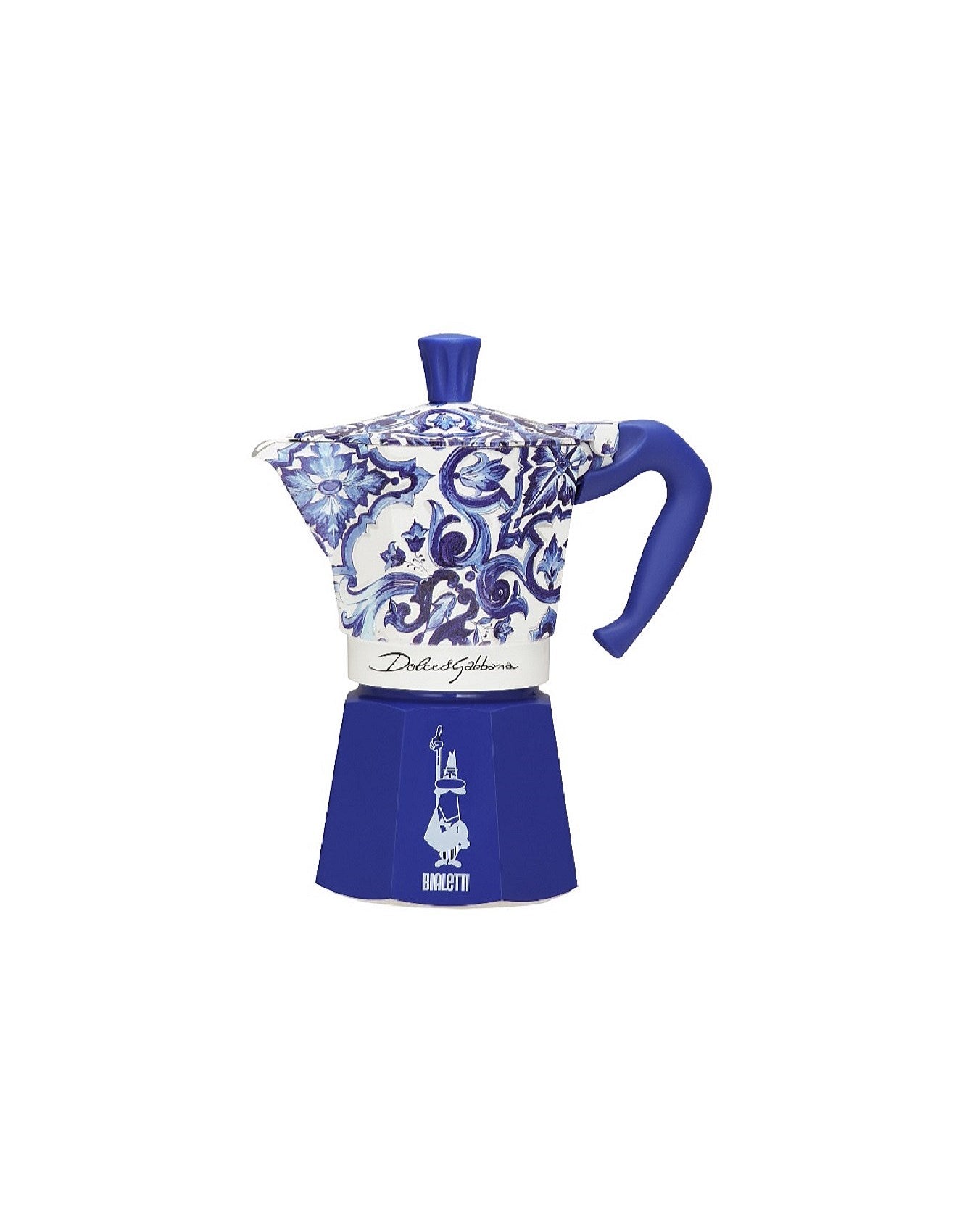 D&G Bialetti Blue Mediterranean 6 Cup Moka