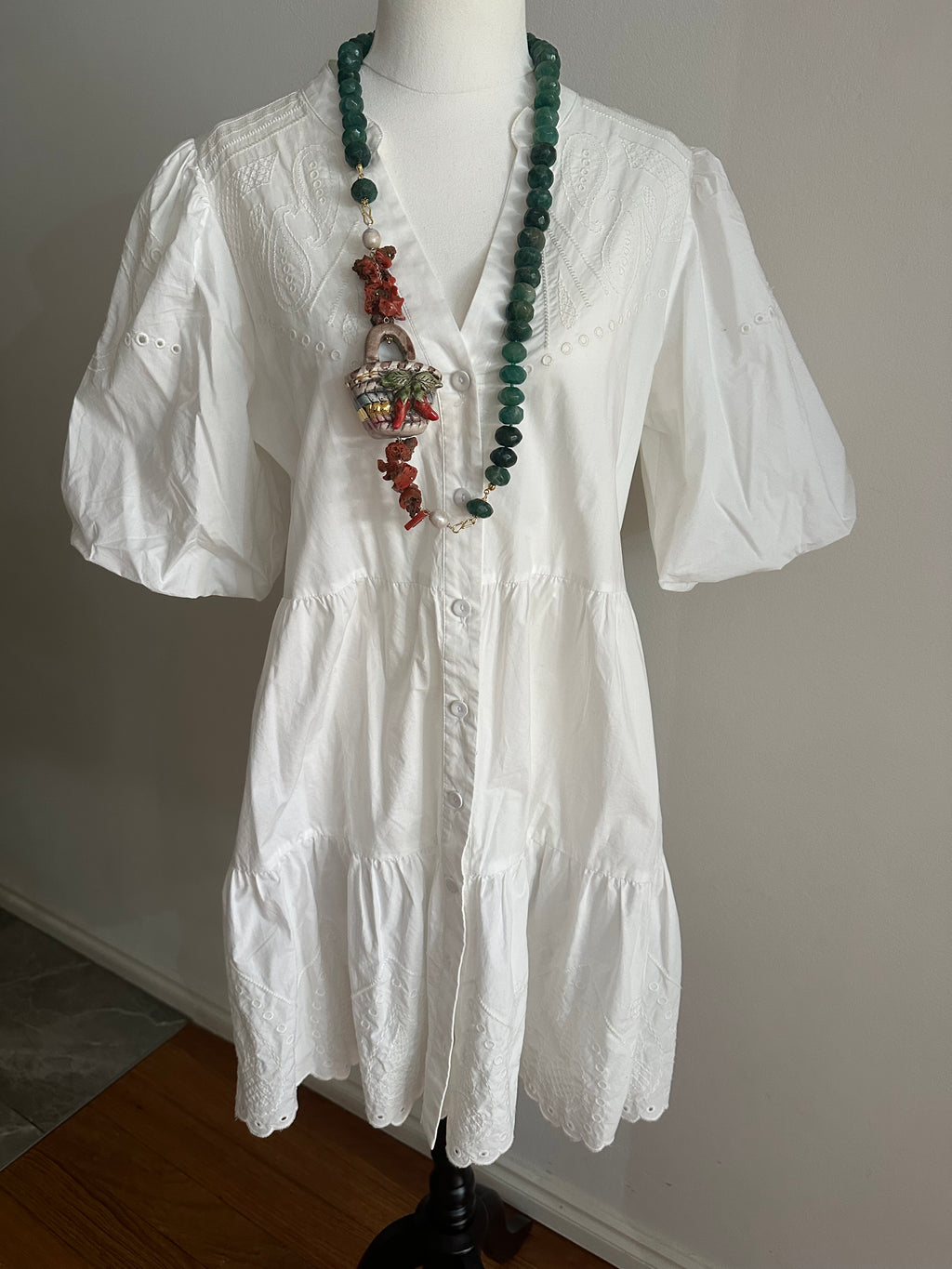 Ceramic Chilli Necklace