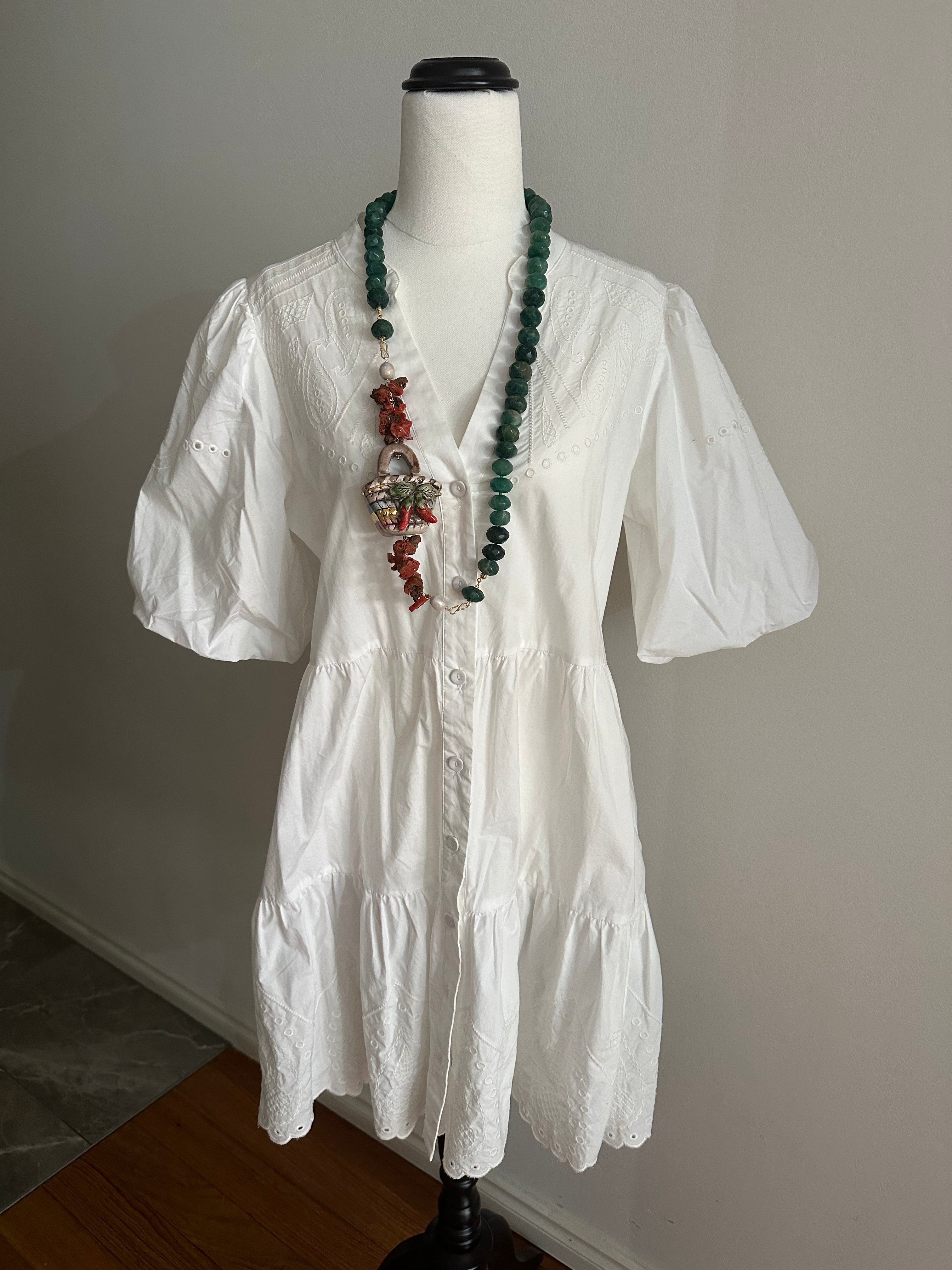 Ceramic Chilli Necklace