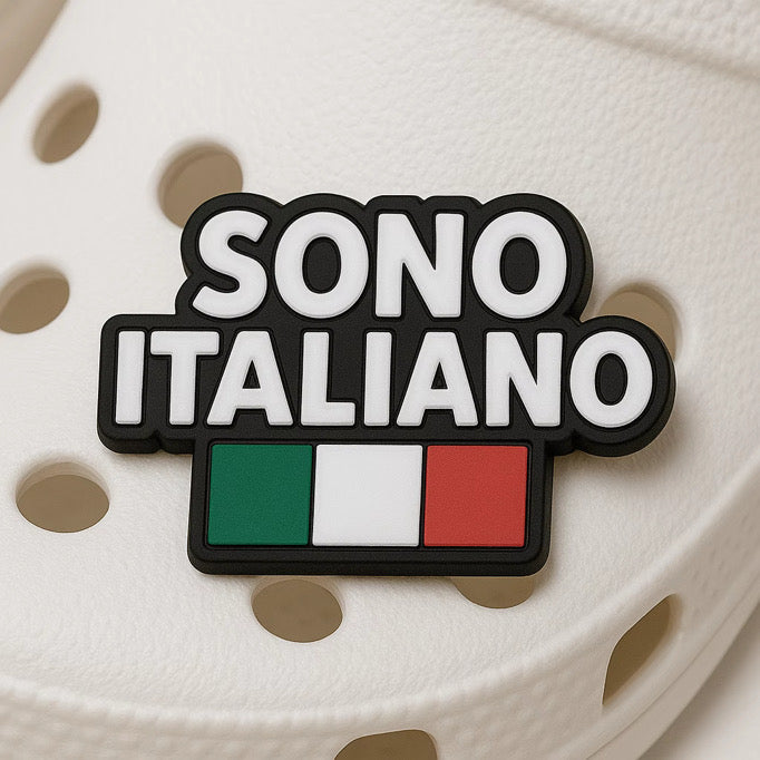 Sono Italiano Croc Charm