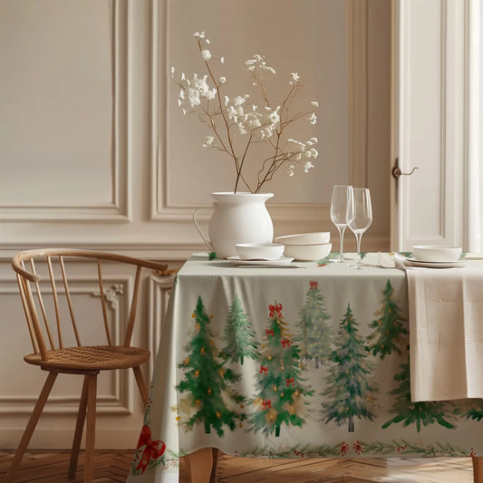 Christmas Forest Tablecloth