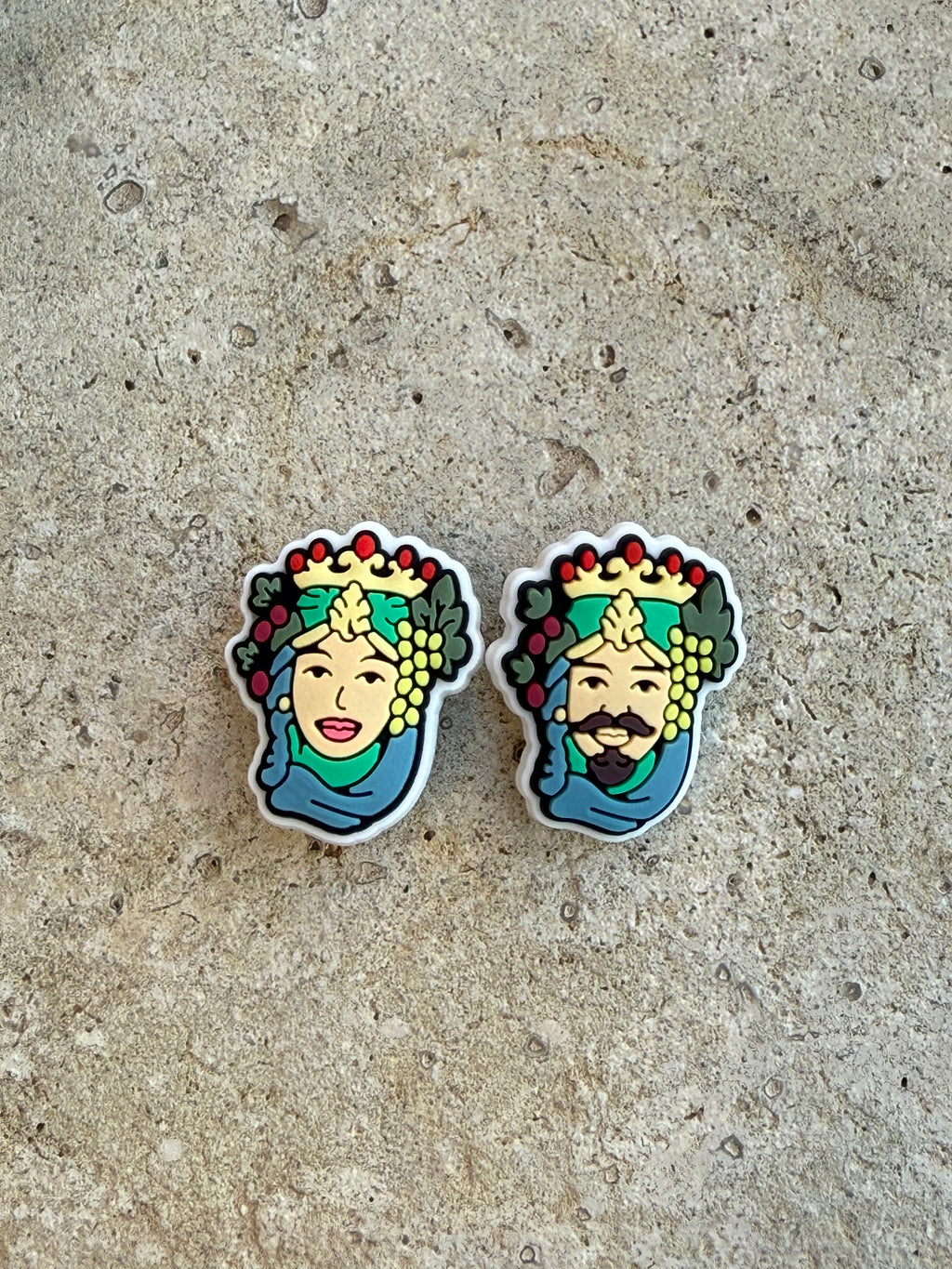 Testa Di Moro Croc Charm Set