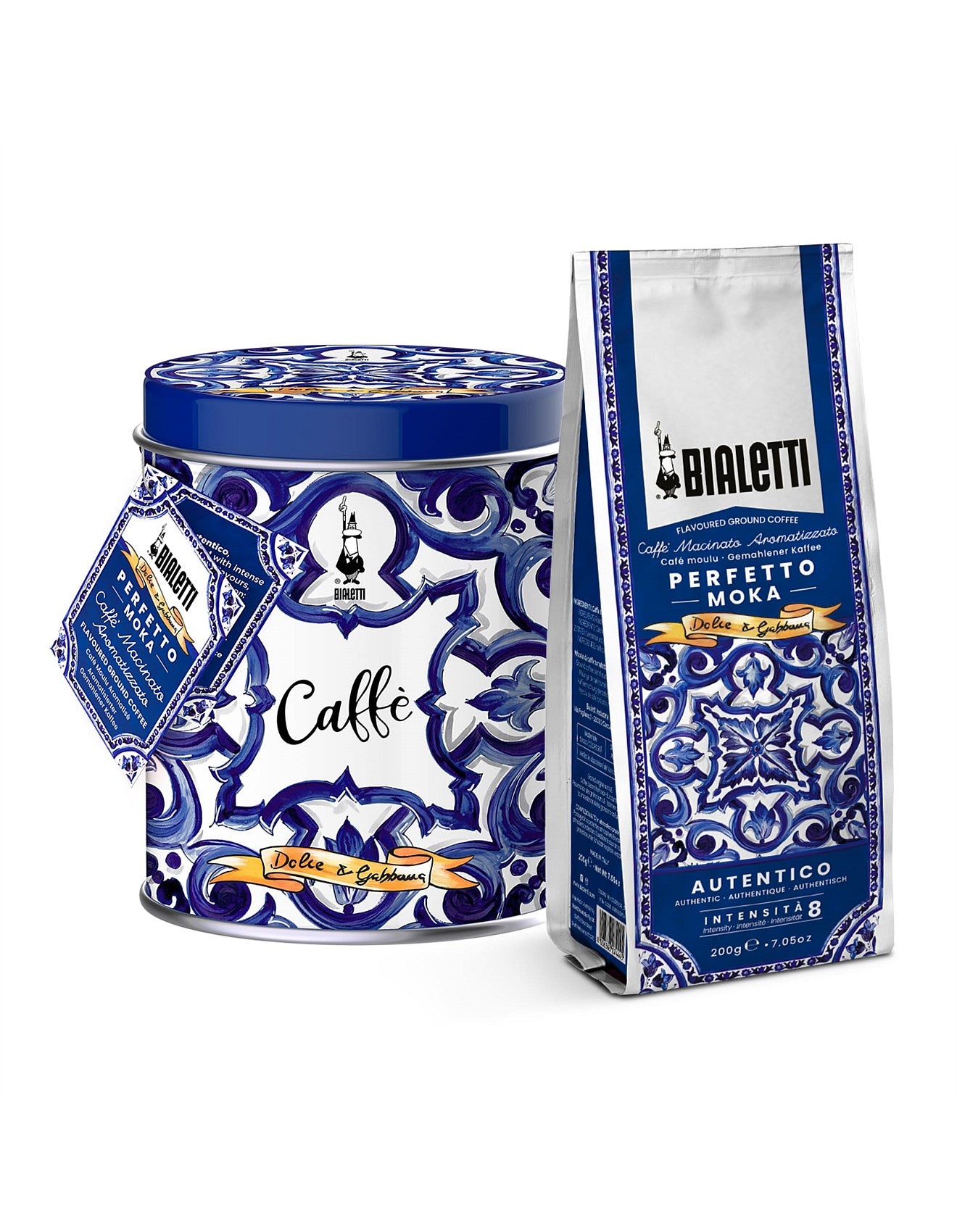 D&G Bialetti Blue Canister