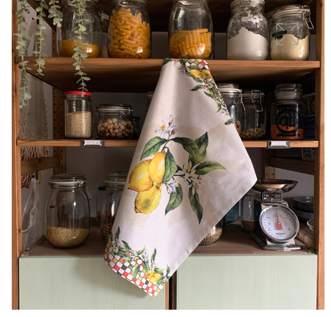 Sicilian Lemon Tea Towel (set of 2)