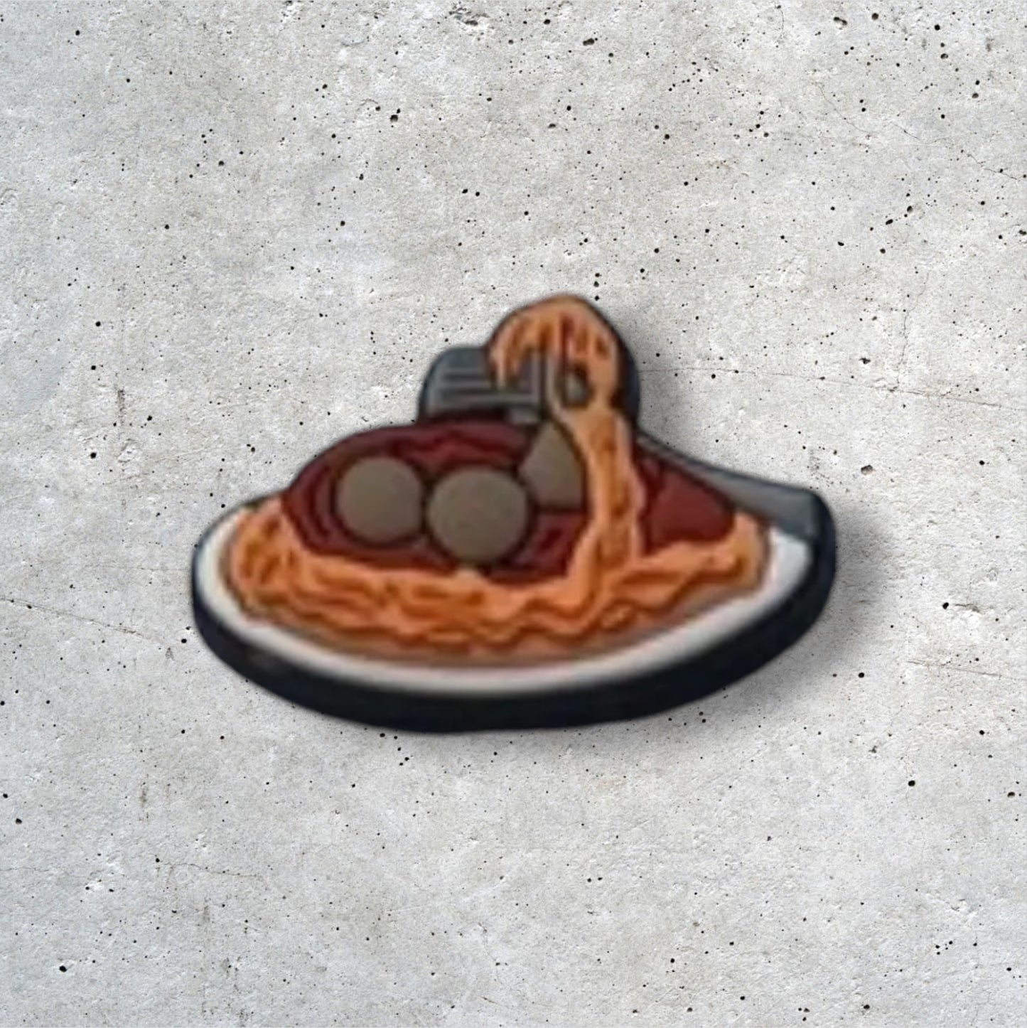 Spaghetti & Meatballs Croc Charm