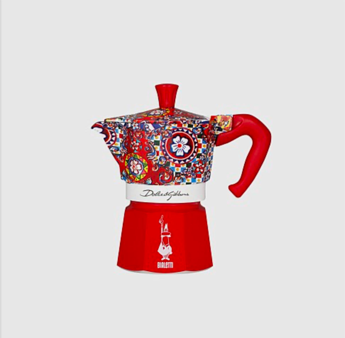 Moka Express Bialetti D&G Red Carretto 3 Cup