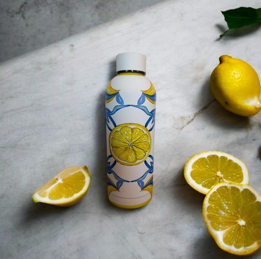 Sicilian Lemon water bottle