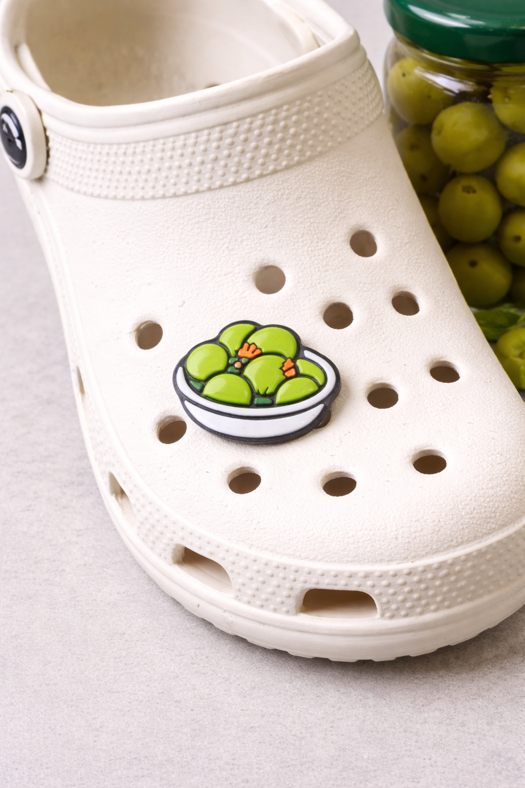Sicilian Olive Croc Charm
