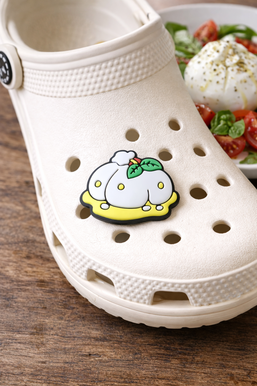 Burrata moment crocs charm