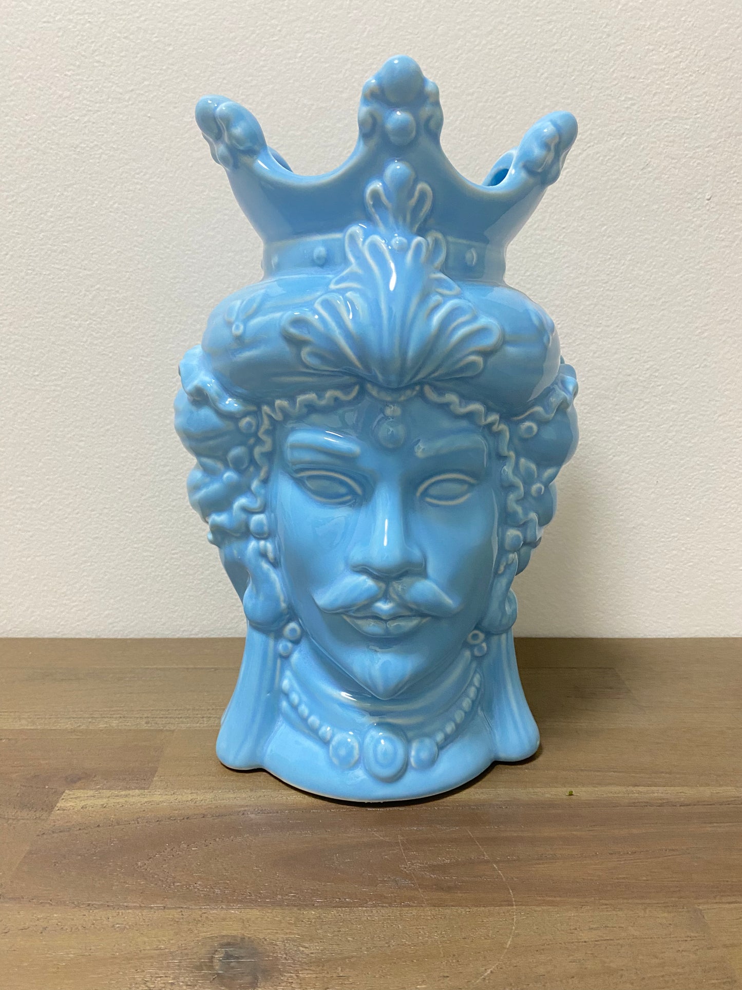 Blue Moor Man - Modern Vase